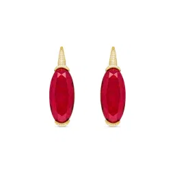 MISS JO Moroccan Lantern Dangler Red Earrings-picture-13