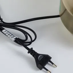 Home Centre White Metal Table Lamp image 5