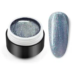 VENALISA Soak Off UV & LED Laser Rainbow Platinum Gel Nail Polish 5 ml - Shade H26 image 2