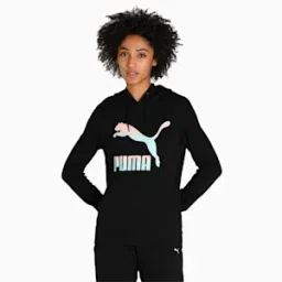 Classics Logo Women's Regular Fit Hoodie-image-21