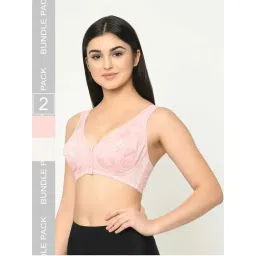 Mamma Presto Front Open Maternity Nursing Bra Multi-Color (Pack of 2)-image-27