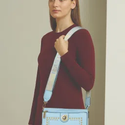 ESBEDA Blue Colour Studded Charm Sling Bag For Women-picture-29