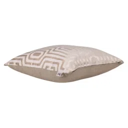 Sivya by Home Cream Hexa Self Design Cushion Covers (Pack of 5) image 4