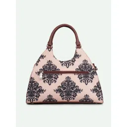 Zouk Konkona Statement Mughal Motif Satchel Bag image 5