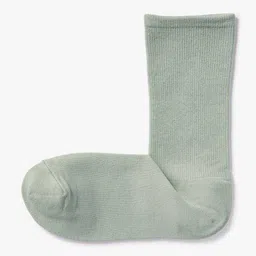 muji Right Angle Soft Stretch Top-Running Along Ankle Socks image 1