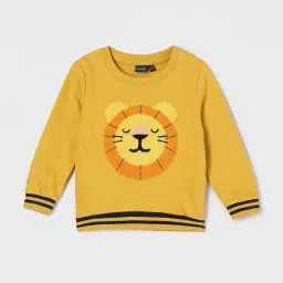 juniors by lifestyle Boys Embroidered Regular Fit Sweatshirt image 1