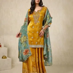 soch Women Embellished Straight Kurta Set image 1