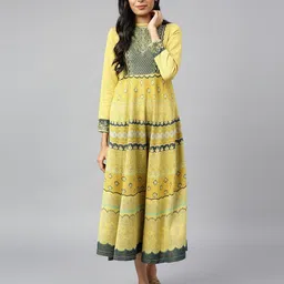 aurelia Printed Fit & Flare Dress image 1