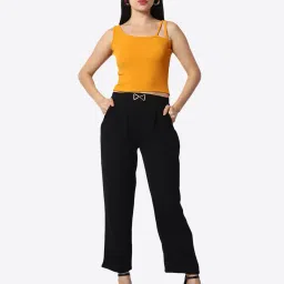14 fab Strappy Crop Top & Pants Set image 1