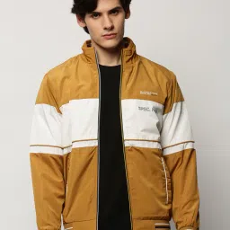 showoff Colourblock Bomber Jacket image 1