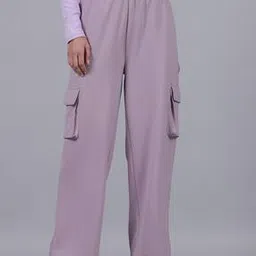 Shein Full Length High Rise Track Pants With Pockets-image-61