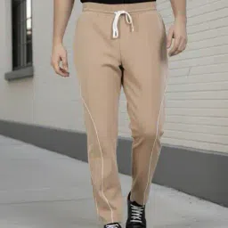 Shein Ankle Length Contrast Piping Panelled Track Pants image 1