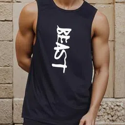 Shein Low Armhole Typographic Chest Print Tshirt-picture-38