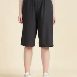 Shein Knee Length Shorts with Pockets-image-2