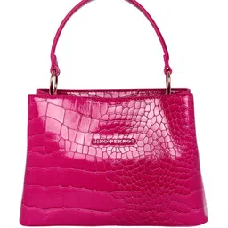 lino perros Women Croc-Embossed Shoulder Bag image 2
