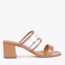 fioni by payless Strappy Chunky-Heeled Sandals image 2