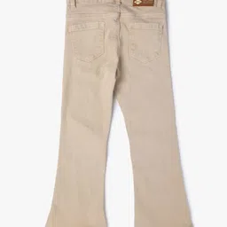 lee cooper Girls Lightly Washed Bootcut Jeans image 2