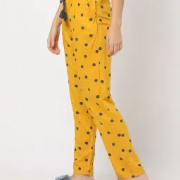shyla Polka-Dot Print Pyjamas image 2
