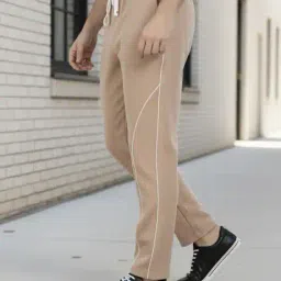 Shein Ankle Length Contrast Piping Panelled Track Pants image 2