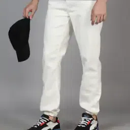Shein Ankle Length Elasticated Drawstring Waist Jeans-image-32
