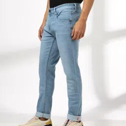 john players jeans Men Lightly Washed Skinny Fit Jeans image 2