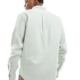 asos design Brushed Oxford Shirt image 2