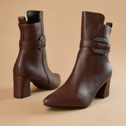 ginger by lifestyle Women Boots with PU Upper image 2