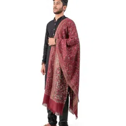 naureen Men Floral Stole image 2