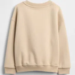 gap kids Boys Relaxed Fit Sweatshirt with Brand Embroidery image 2