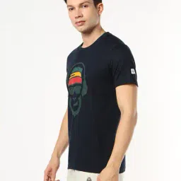 buda jeans co Men Graphic Print Regular Fit Crew-Neck T-Shirt image 2