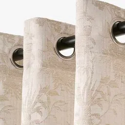 home centre Set of 2 Jacquard Light Filtering Window Curtains  image 2