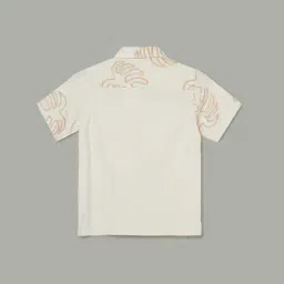 fame forever by lifestyle Boys Printed Regular Fit Spread-Collar Shirt image 2