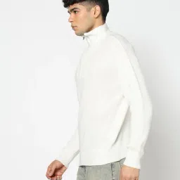 yousta Men Ribbed Relaxed Fit Pullover image 2
