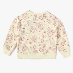 yousta Girls Graphic Print Round-Neck Sweatshirts image 2