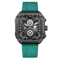 t5 H4087G-C Men Chronograph Watch with Tang Buckle image 2