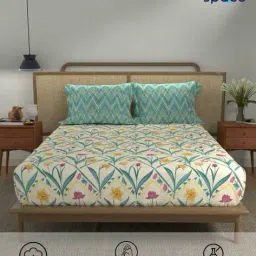 urban space 120 TC Printed Double Bedsheet with Pillow Covers image 2