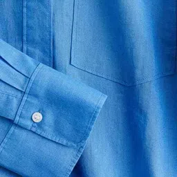 h&m Oversized Fit Linen Shirt image 2