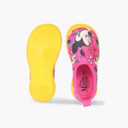 disney Girls Minnie Mouse Print Slip-On Shoes image 3