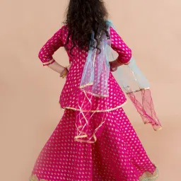 pspeaches Indian Lehenga Choli with Dupatta image 3
