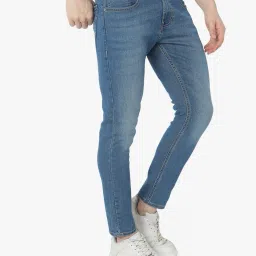 spykar Men Mid-Wash Slim Fit Jeans image 3