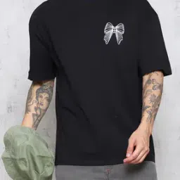 Shein Drop Shoulder Graphic Placement Print Crew Tshirt-picture-15
