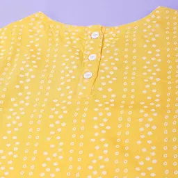 kiddopanti Girls Embellished A-line Kurti image 3