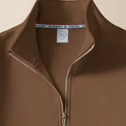 fashion and youth Men Regular Fit Sweatshirt with Full Sleeves image 3