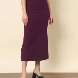 buda jeans co Women Pencil Skirt with Elasticated Waistband image 3