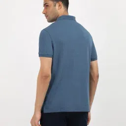 tommy hilfiger Men Waffle-Knit Regular Fit Organic Cotton Polo T-Shirt image 3