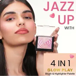 insight cosmetics Glow Play Blush and Highlighter 4 In 1 - Flamingo image 3