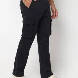 spykar Men Straight Fit Cargo Pants image 3