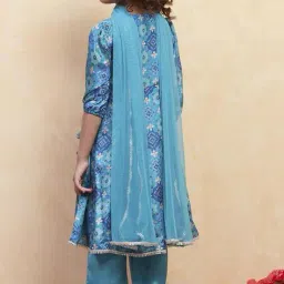 biba Girls Cotton Kurta Suit Set image 3