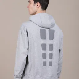 Shein Drop Shoulder Graphic Back Print Hoodie image 4