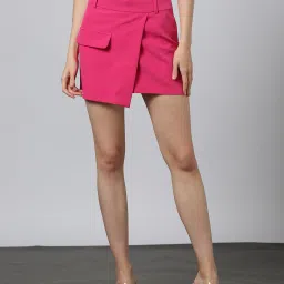outryt by azorte Wrap Skirt with Flap Detail image 4